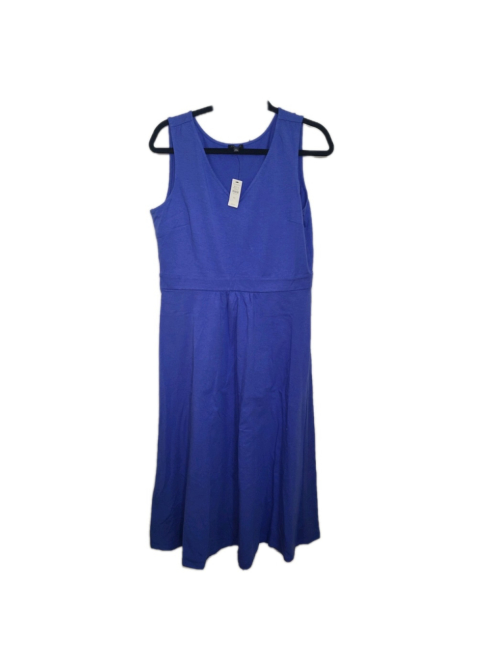 Talbots NWT Cobalt Blue Slip On Dress Sleeveless Petite Large
